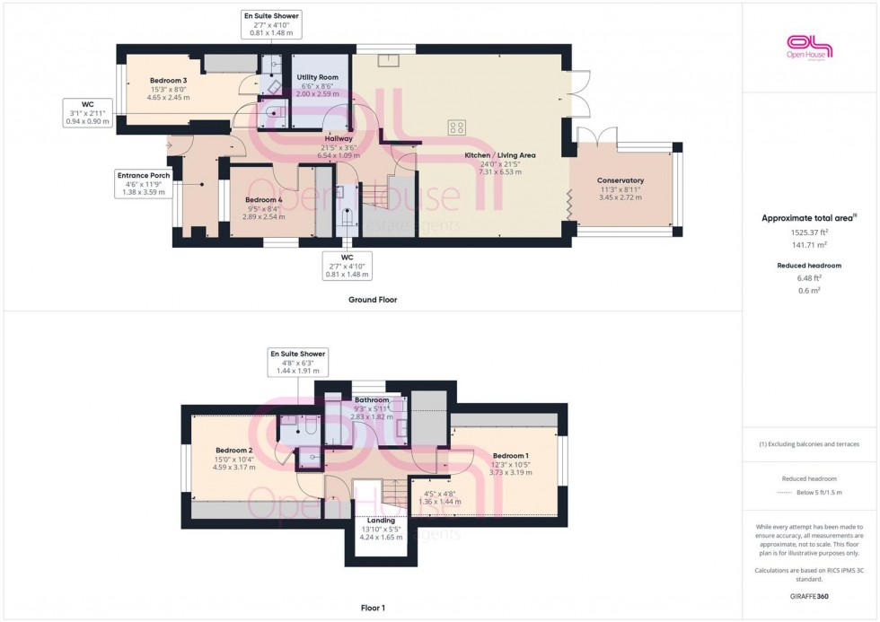 Floorplan for Glynn Road West, Peacehaven