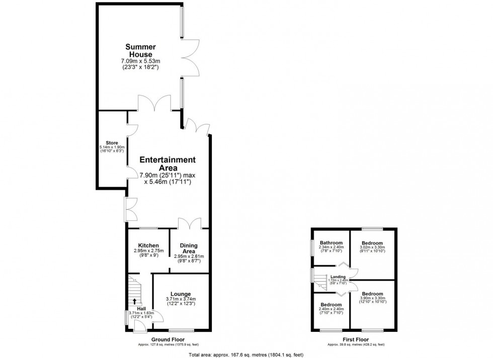 Floorplan for Orby Grove, Grimsby