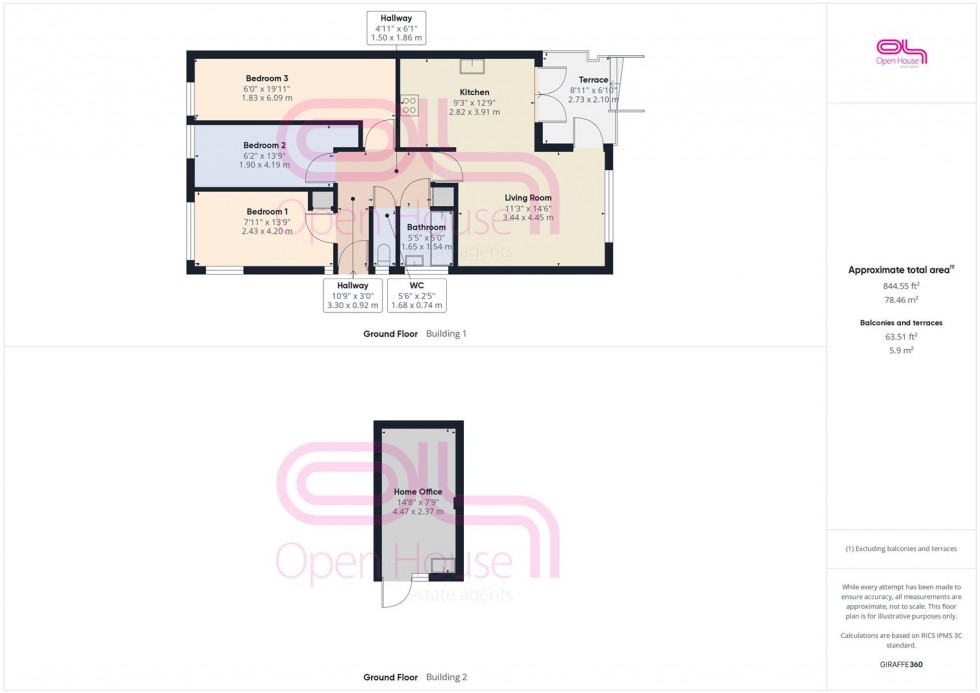 Floorplan for Southview Road, Peacehaven