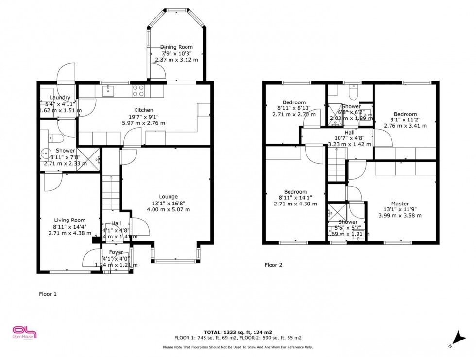 Floorplan for Kinver Road, Burton-On-Trent