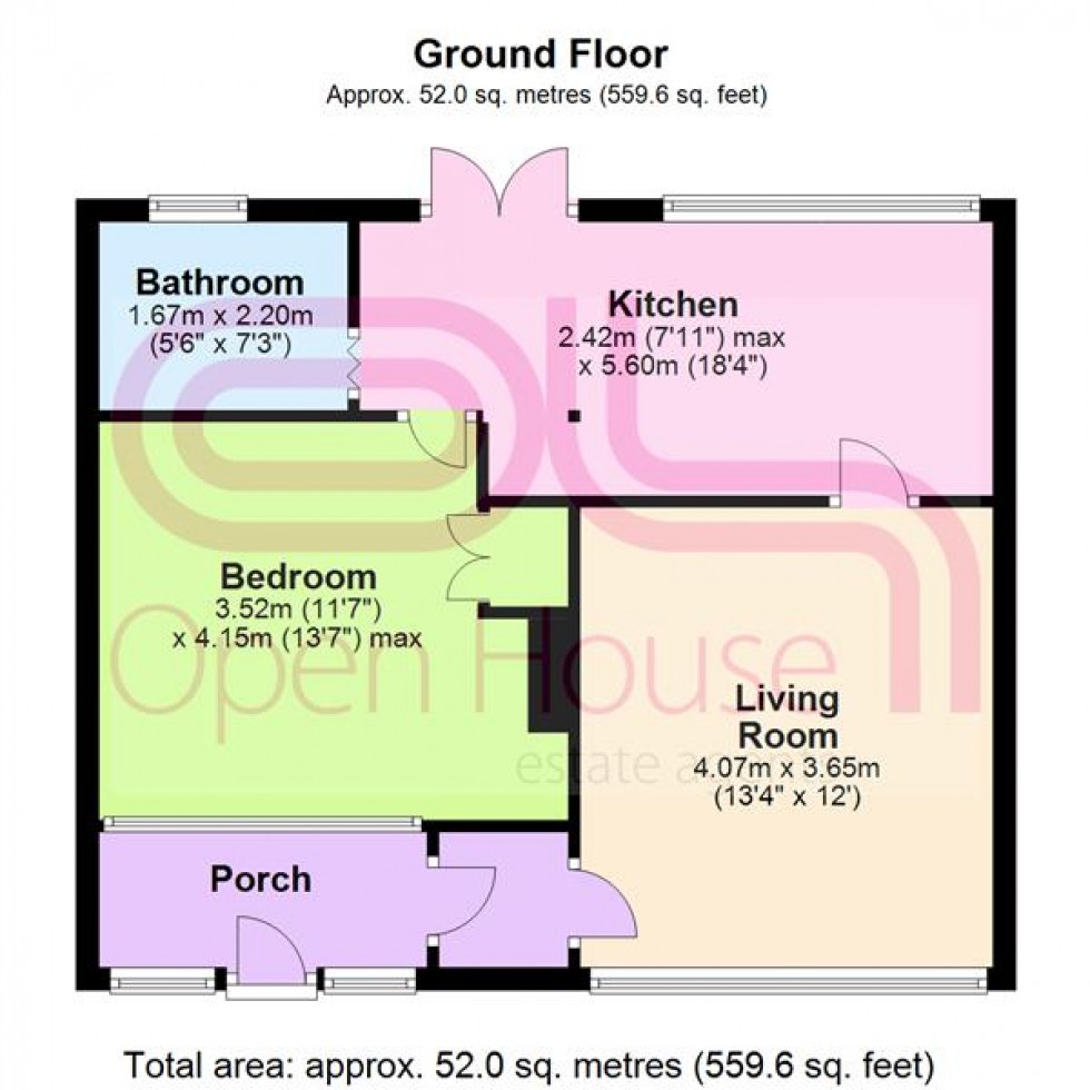 Floorplan for Deepdale Road, Bolton