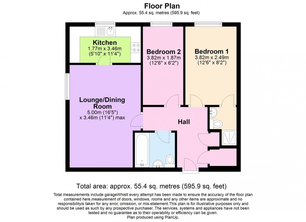 Floorplan for Godwin Way, Horsham