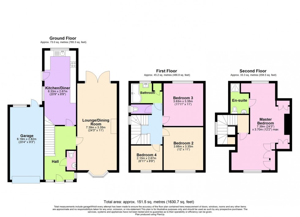 Floorplan for Crawley Road, Horsham