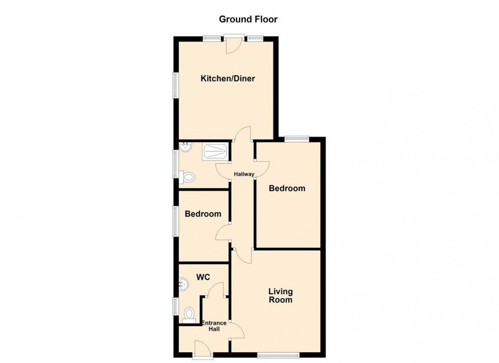 Floorplan for Malins Road, Wolverhampton