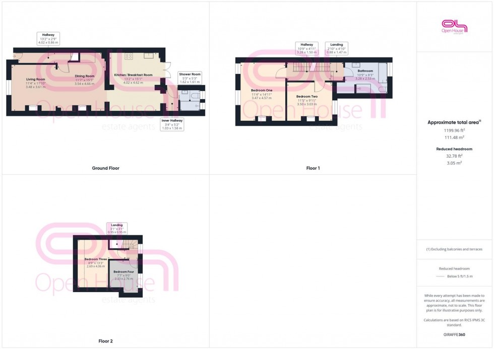 Floorplan for Westview Terrace, South Heighton, Newhaven