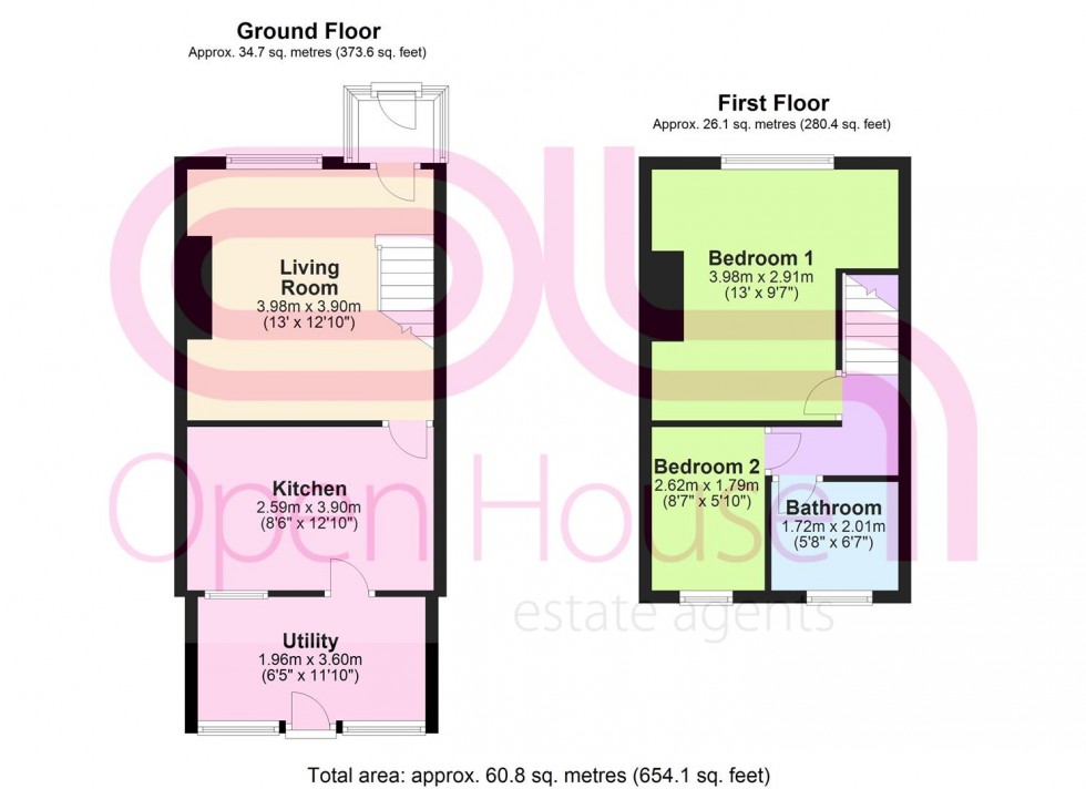 Floorplan for Broad O Th Lane, Bolton