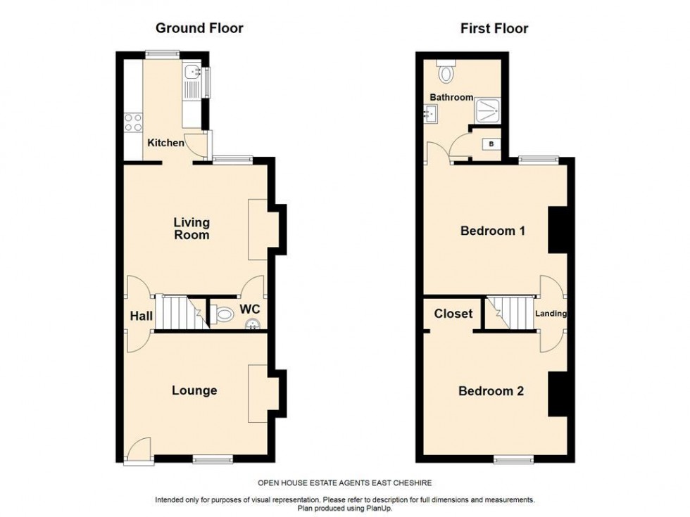 Floorplan for Victoria Street, Sandbach