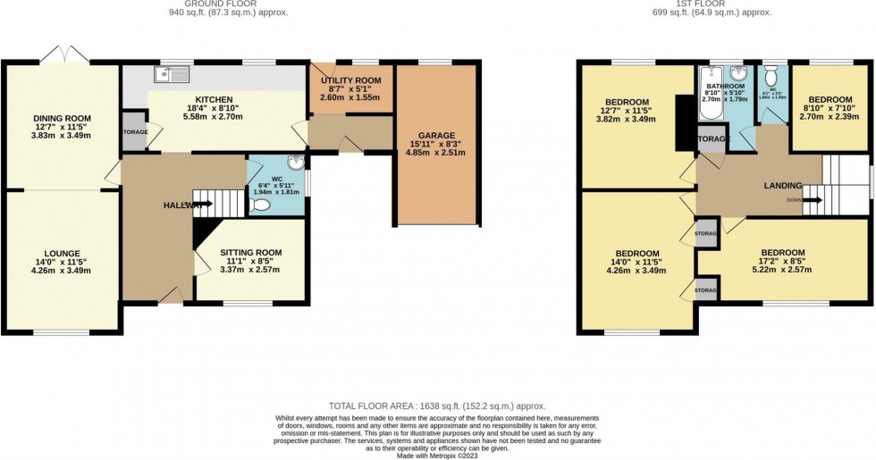 Floorplan for Pelham Road, Immingham