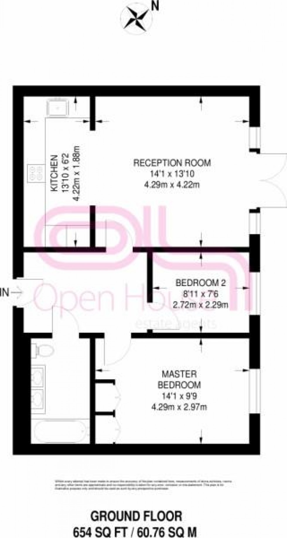 Floorplan for Orchid Gardens, Hounslow