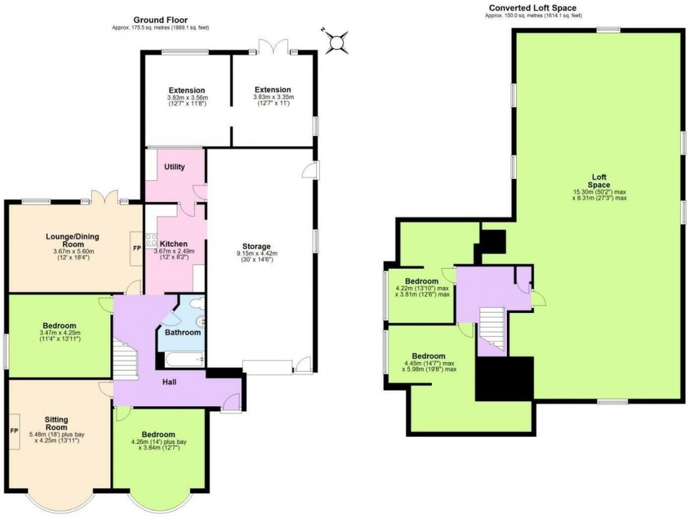 Floorplan for Measham Road, Moira