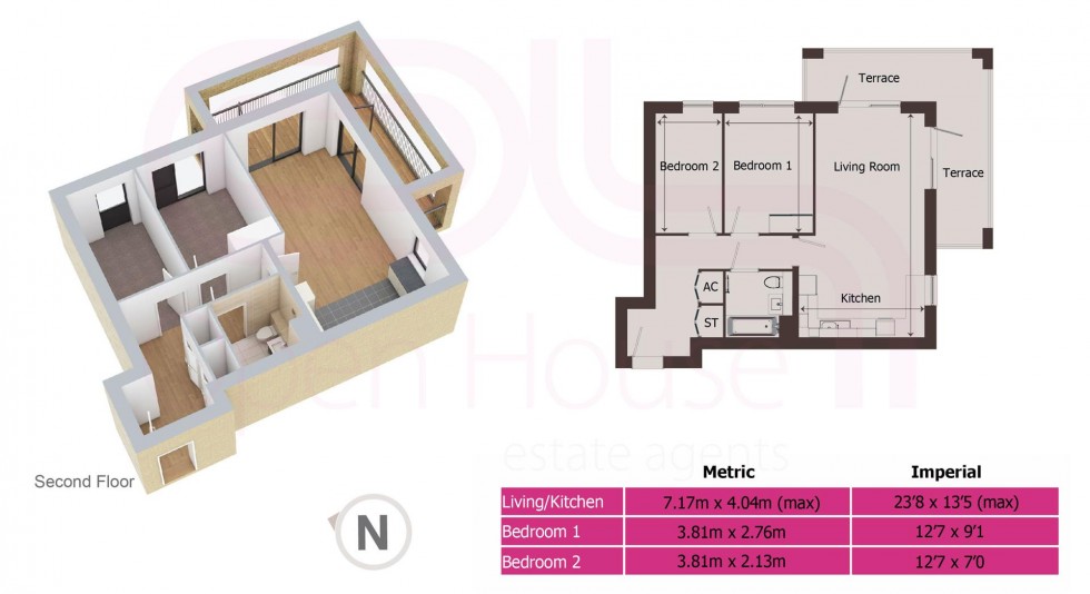 Floorplan for Woodpecker Way, Trumpington