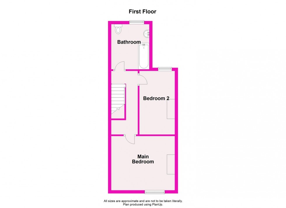 Floorplan for William Street,Hoole