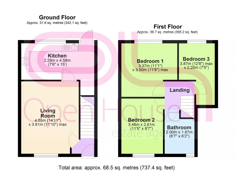 Floorplan for Beechcroft Grove, Bolton