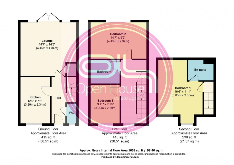 Floorplan for Queensbridge, Burton-On-Trent