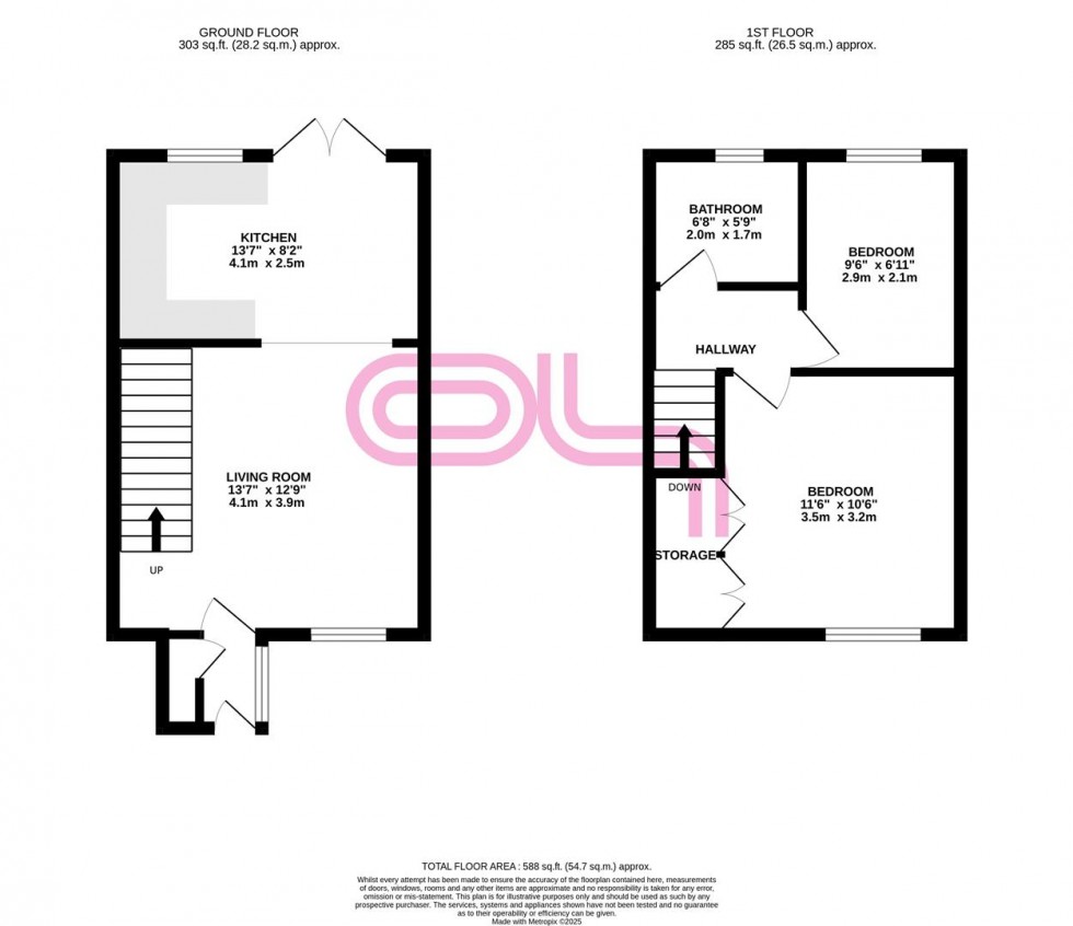 Floorplan for Westwood, Carleton, Skipton