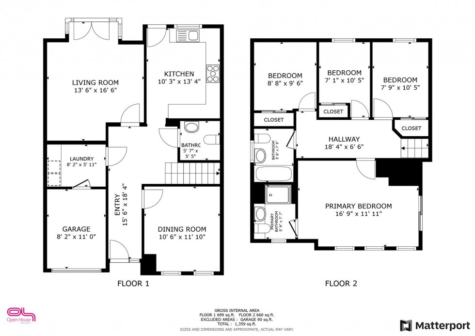 Floorplan for Searle Avenue, Stafford