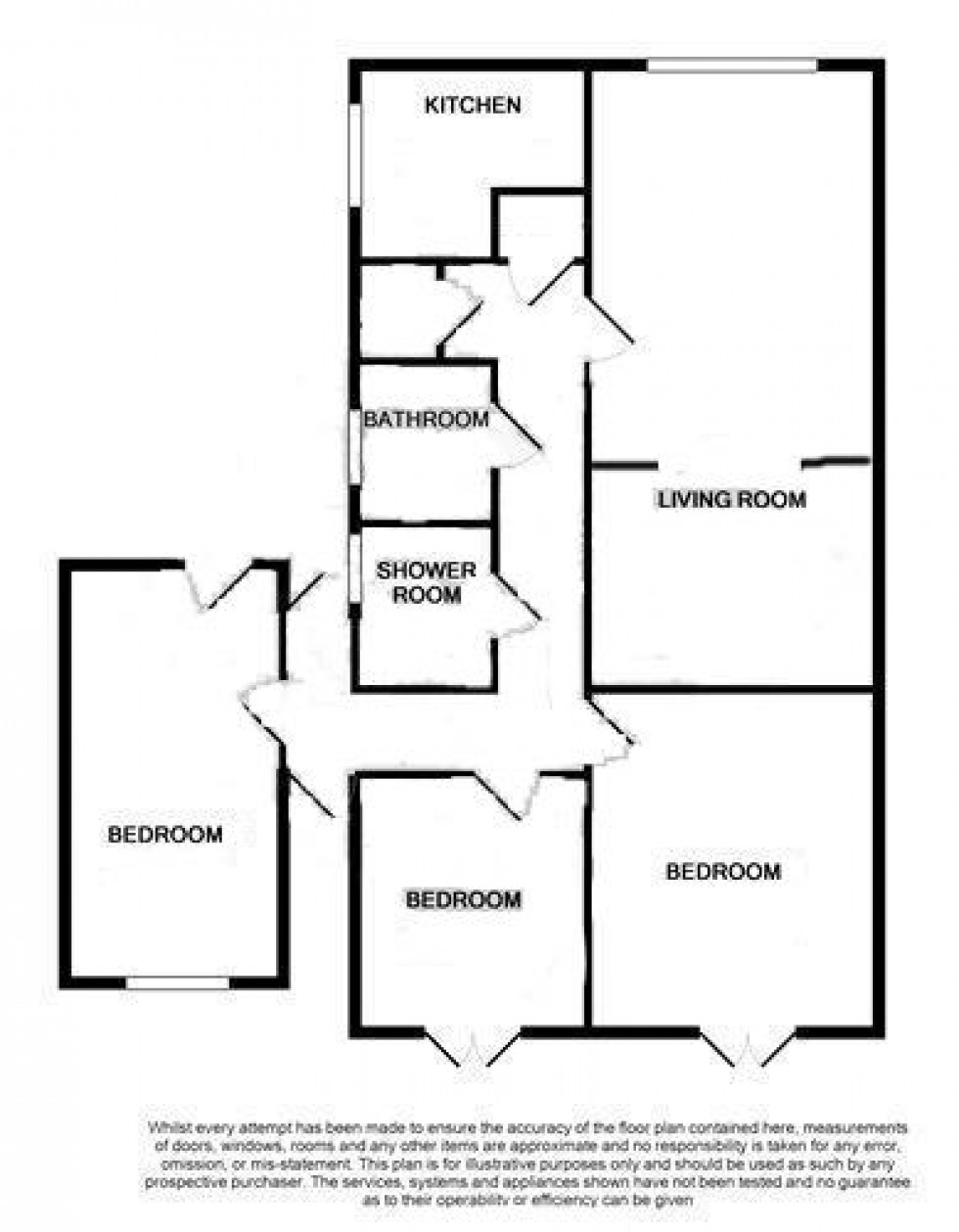 Floorplan for Mill Gardens, Elmswell, Bury St Edmunds